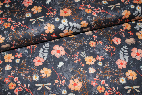 Designer-Baumwollstoff Forest Fairies (10 cm)